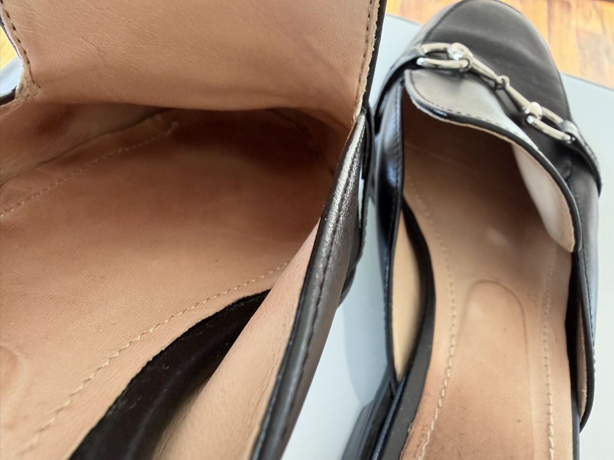 Damenschuhe: 100% leather black mules 39 – Gebraucht aus Uster von Monika_OB 4