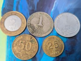 Maldives circulating coins,delivery end of Oct