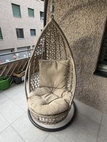 Hängesessel aus Rattan