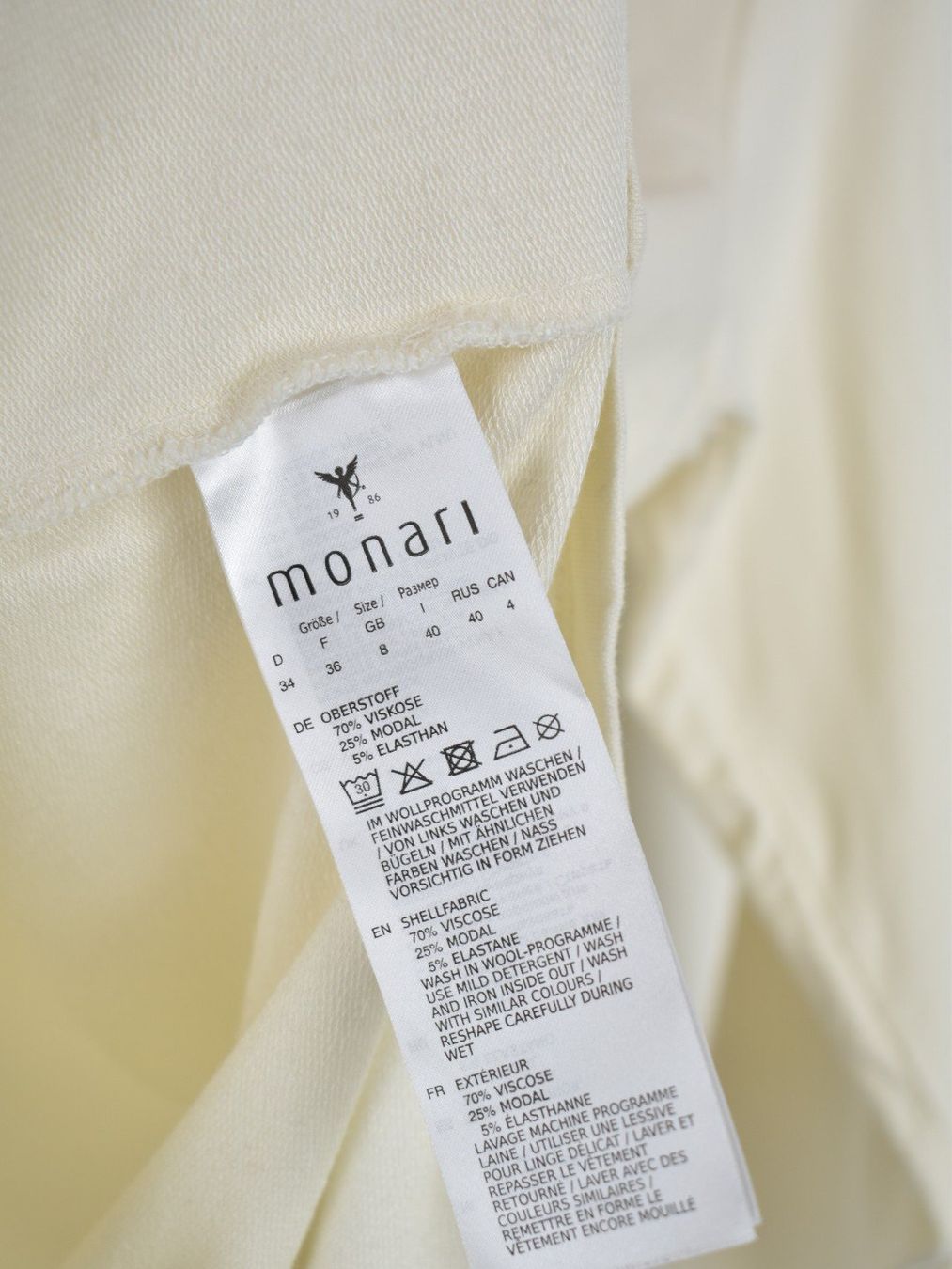 Monari T-shirt: Monari Shirt 3/4 Arm, Viskose & Modal – Usato da Nürensdorf venduto da 2ND_STORY 5