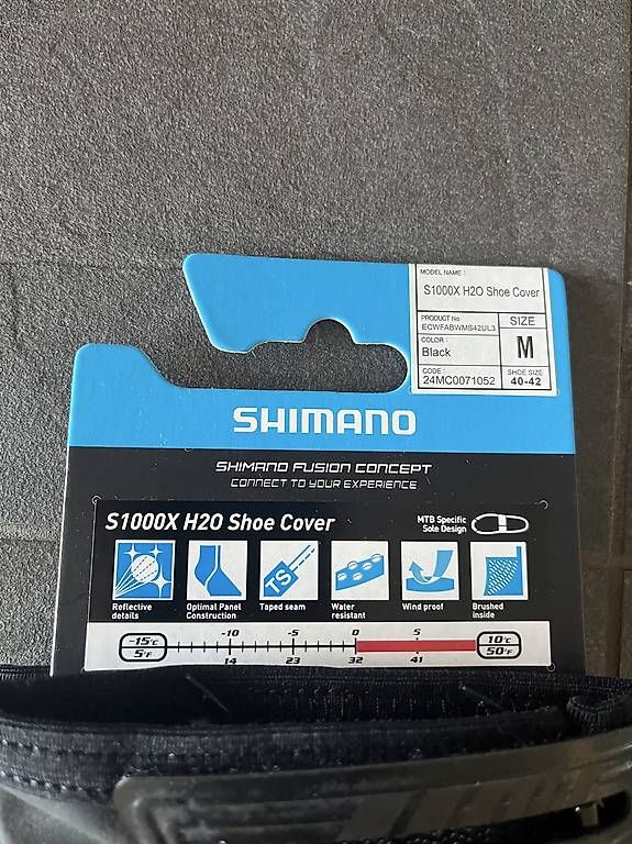 Scarpe da uomo: Couvre chaussures Shimano – Usato da Eysins venduto da cbe_qs6g 1