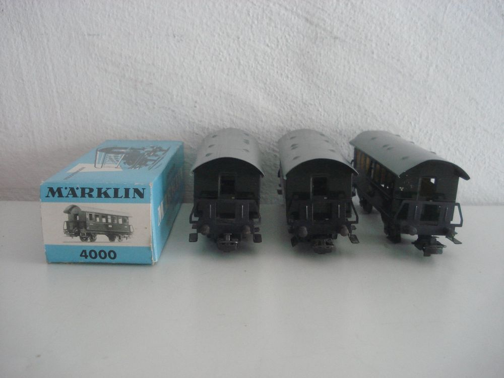 m-rklin-h0-set-mit-3-personenwagen-4000-teilweise-ovp-gebraucht-in