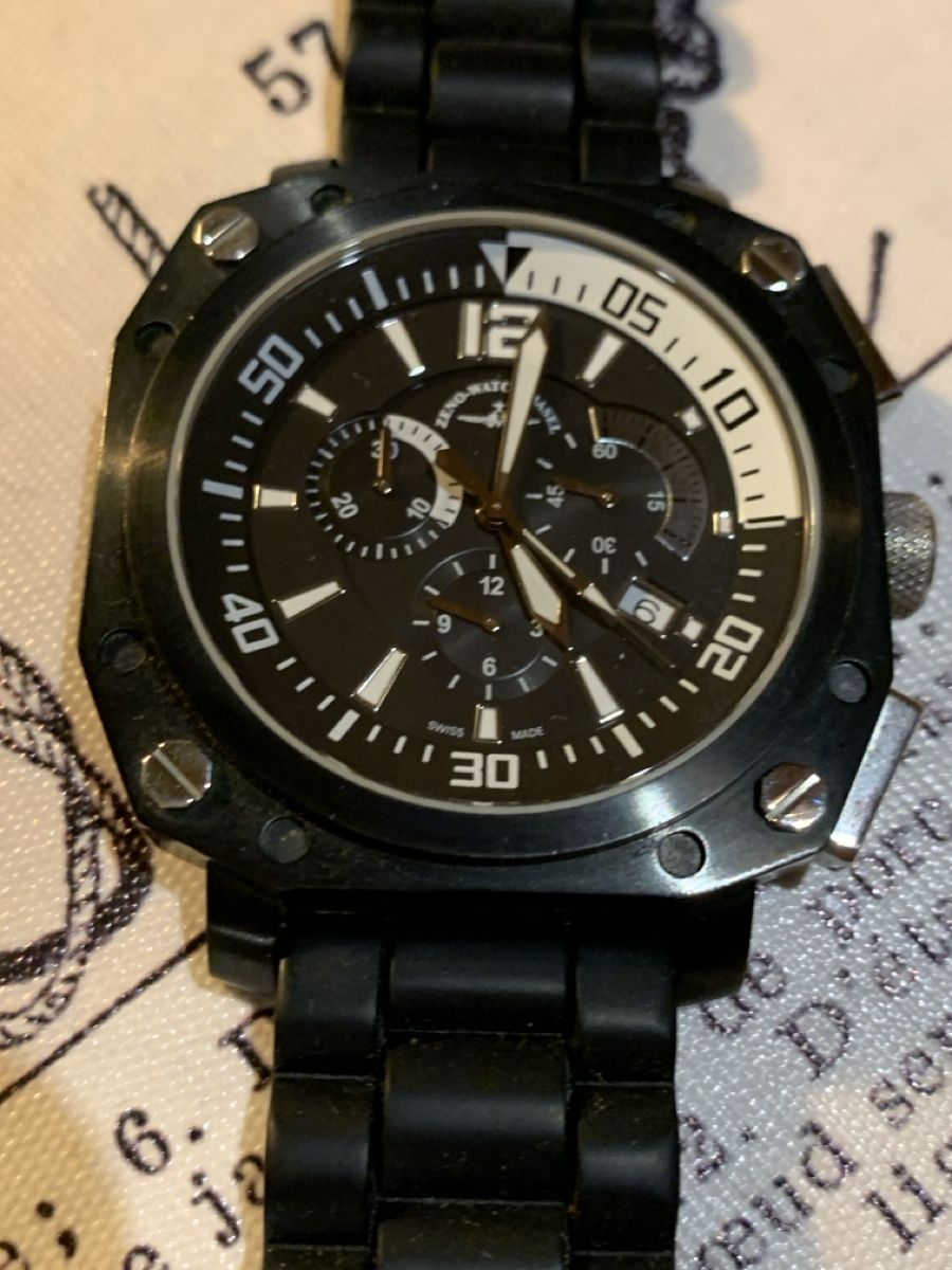 Zeno Orologi: Zeno-Watch Basel XL Chronograph – Nuovo (secondo la descrizione) da Jakobsbad venduto da FriedelSchmitt