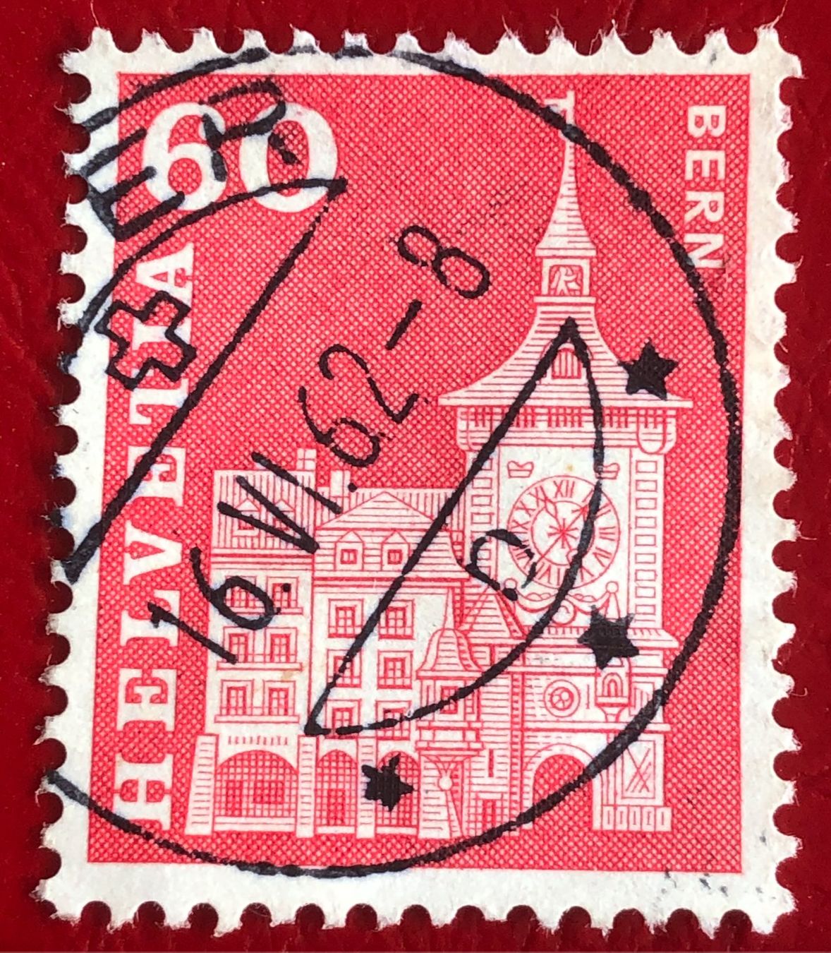 Tutti i francobolli: NR.364 BRIEFMARKEN GESTEMPELT     – Usato da Aarau venduto da Billa007