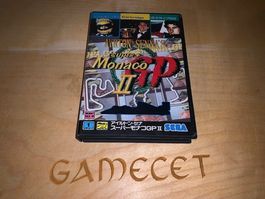 Super Monaco GP II Ayrton Senna Sega Mega Drive JAPAN