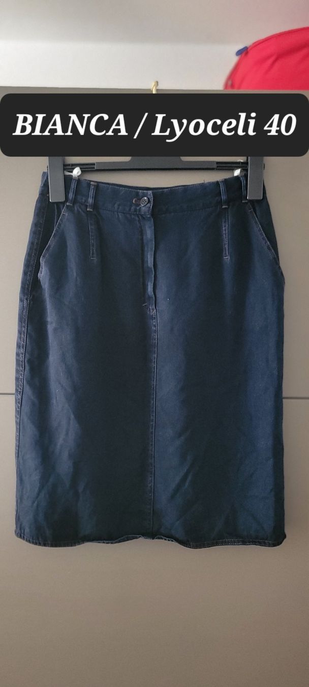 Lotti di vestiti: Jupe  Bianca / Lyocel /taille 38/M – Usato da Vevey venduto da x_y_f