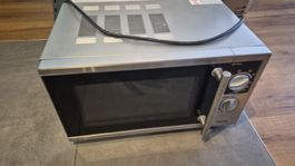 Mikrowelle silber Marke Bauknecht guter Zustand