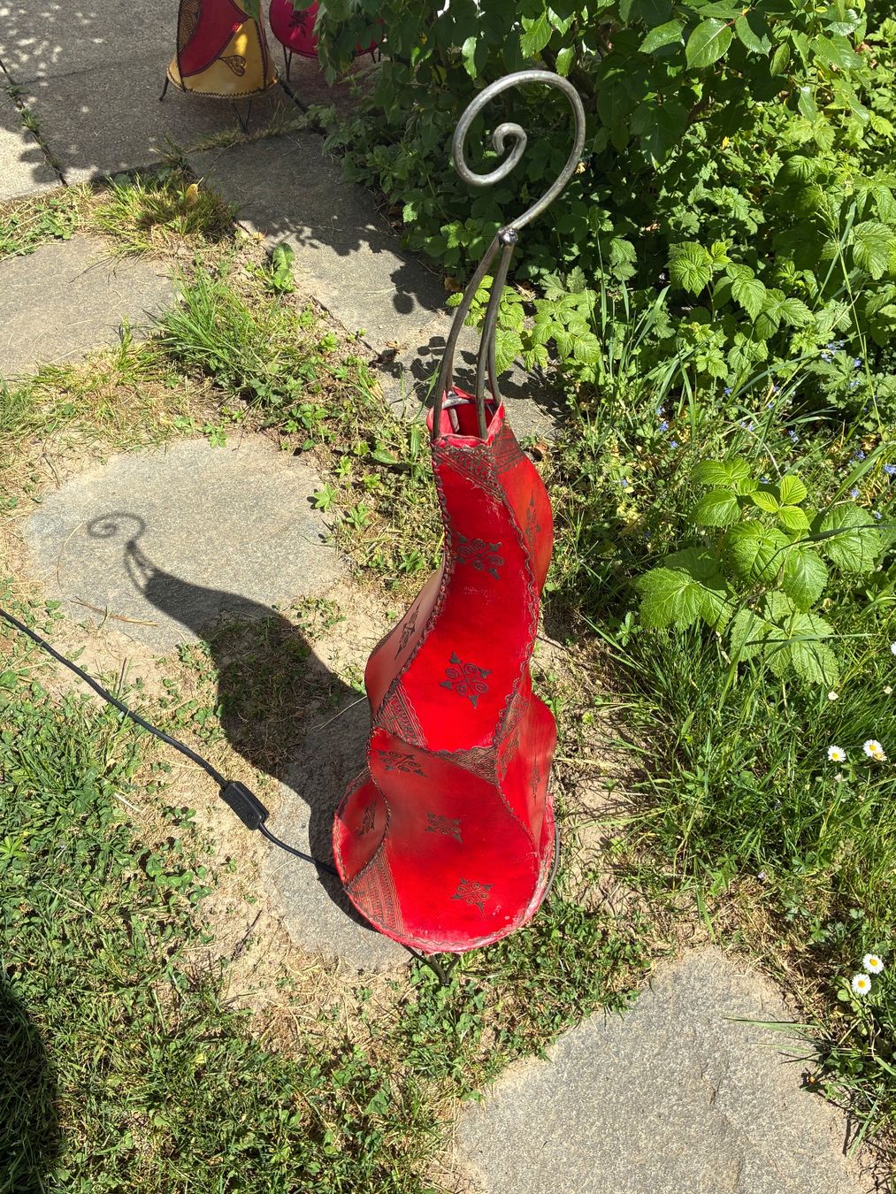 Lampade: Hennalampe rot aus Marokko – Usato da Zürich venduto da thetschi 1