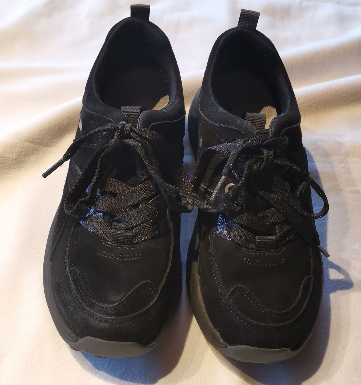 Scarpe da donna: Schwarze Sneaker UK Gr.6 -  EU Gr. 39 – Nuovo (secondo la descrizione) da Uetendorf venduto da Timo2022