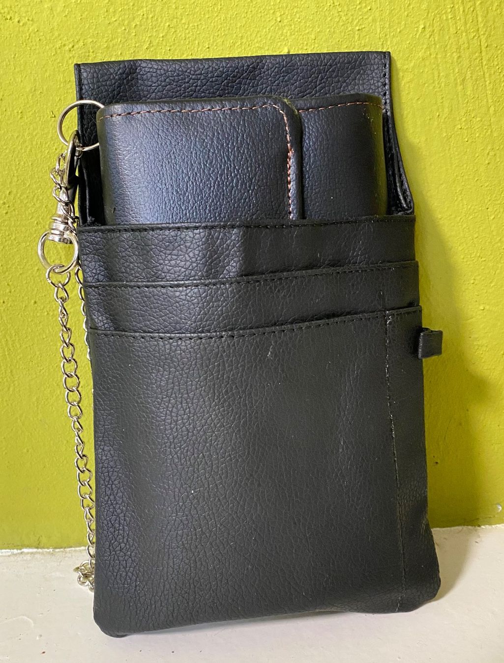 Portafogli: Kellner Portmonee mit Tasche Leder. Neu – Nuovo e nell'imballaggio originale da Zäziwil venduto da Emlea