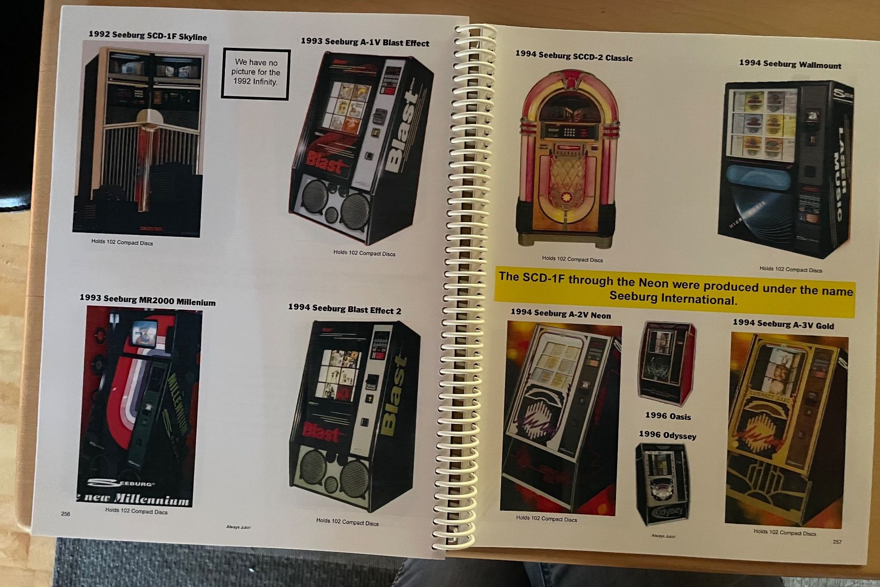 Seeburg Musiktruhen: Wunderschönes Buch Seeburg A Jukebox History - neu – Neu (gemäss Beschreibung) aus Adligenswil von Decor-Tech 7