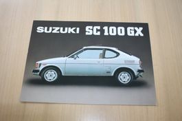 Suzuki SC100 GX Prospekt/Brochure - NL