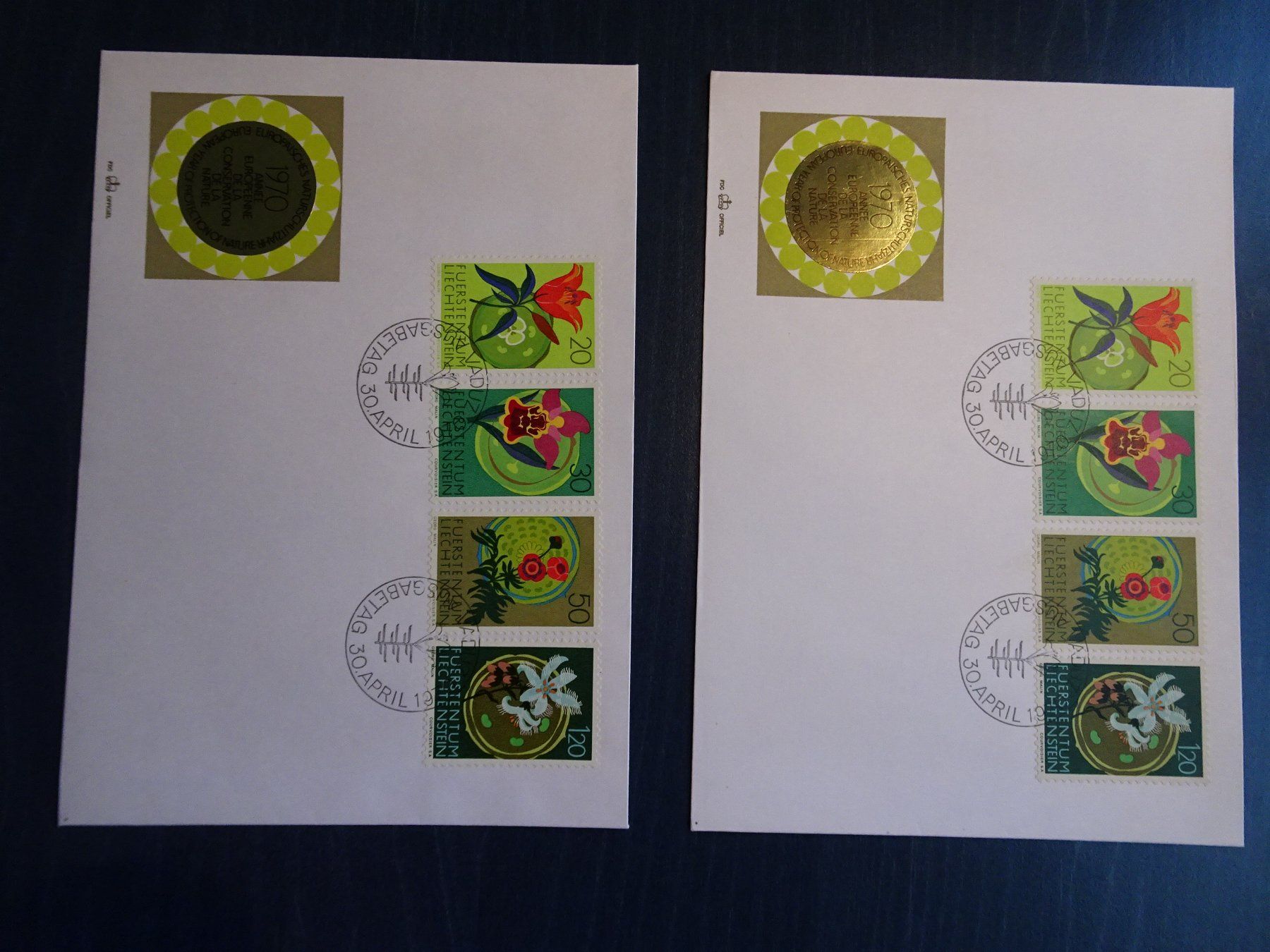 Tous les timbres: FDC 1970 – Neuf (Voir description) à Aadorf par Chnorli-Furz