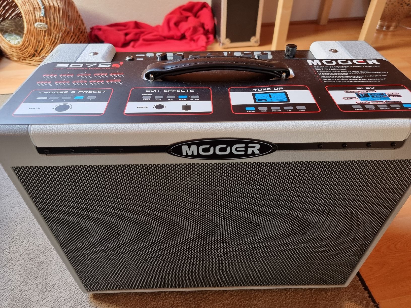 Mooer Amplificatori: Mooer SD 75 Modelling Guitar Combo, E-Guitar Verstärker – Usato da Untersiggenthal venduto da Mando2008