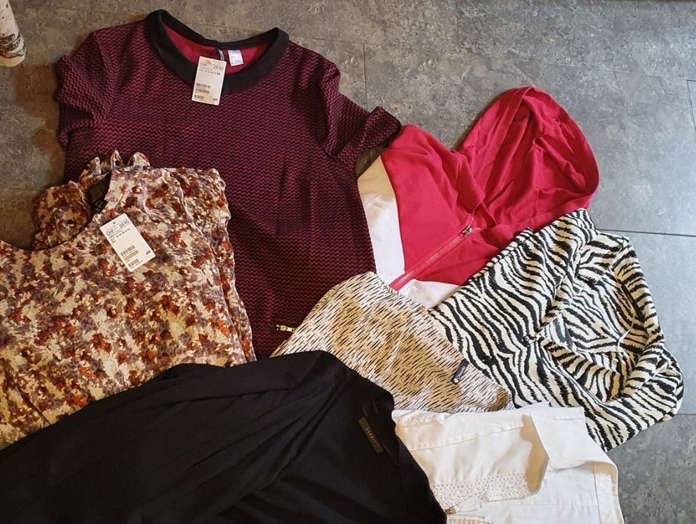 Lot De 14 Vêtements Bonobo - Taille 36, Noir, Coton, Style Ado, Très Bon état