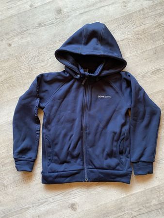 Didriksons Kapuzenpulli blau Grösse 130