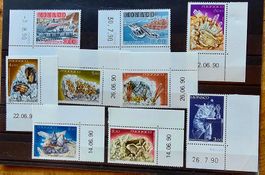 MONACO coins datés ** 1990