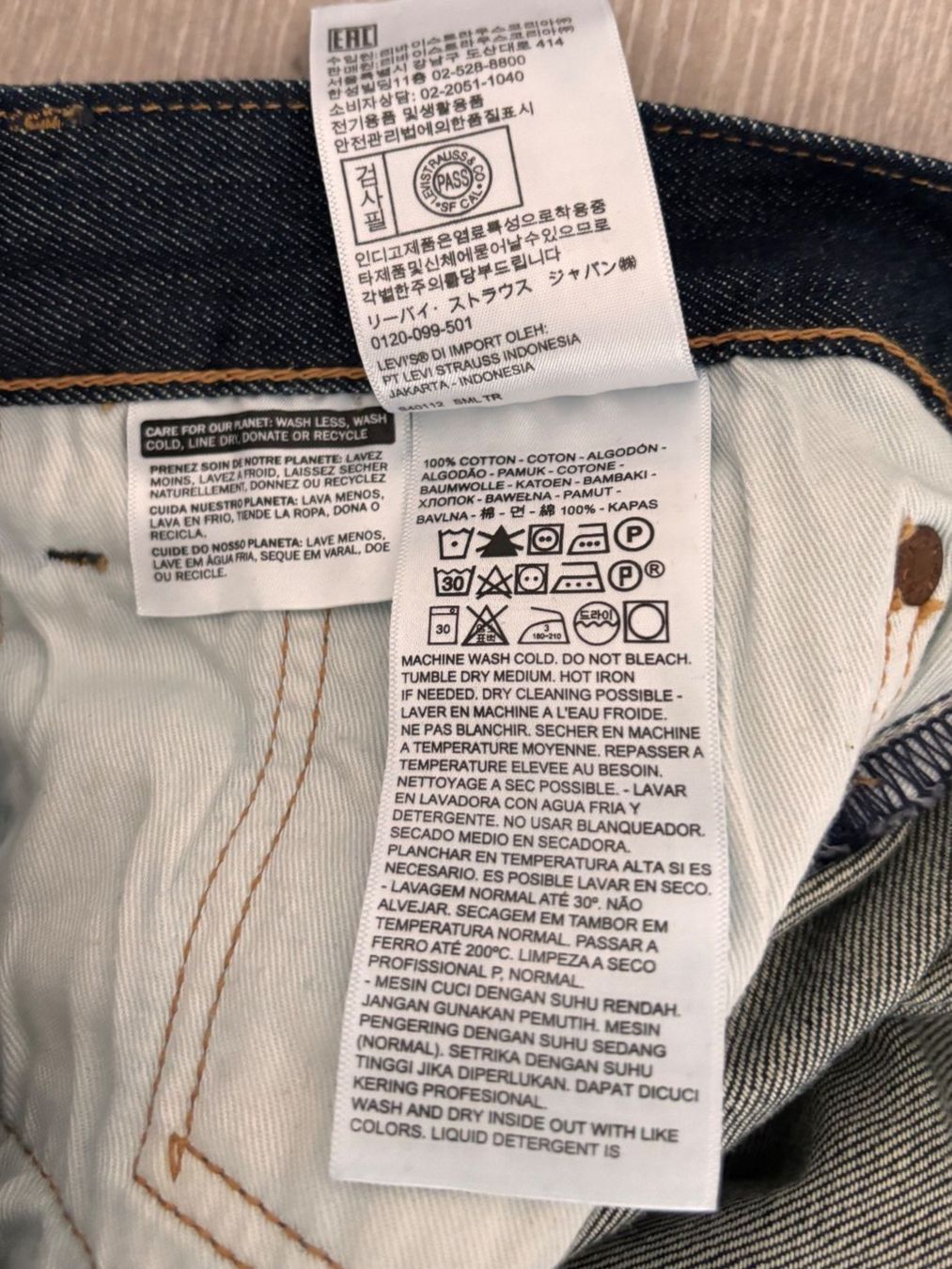 Levi's Jeans: Levis 501 W34/L30 1x Blue + 1x Black – Neu (gemäss Beschreibung) aus Châtelaine von Maronggi 5