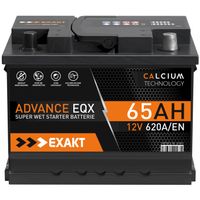 EXAKT ADVANCE EQX Autobatterie 12V 65Ah