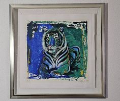 Rolf Knie "Tiger" Serigraphie Ep.Art, handsigniert
