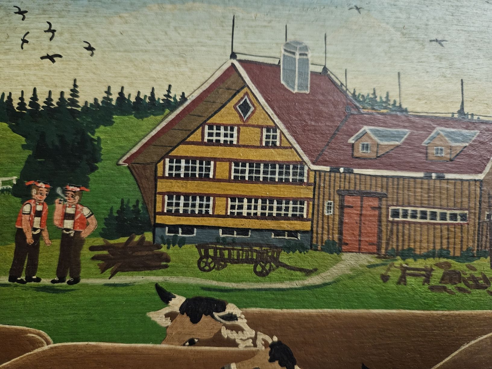 Tableaux: gemälde appenzell – D'occasion à Schwellbrunn par Omega-alpha 4
