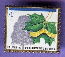 PTT  Pro Juventute 1992  70 Rappen