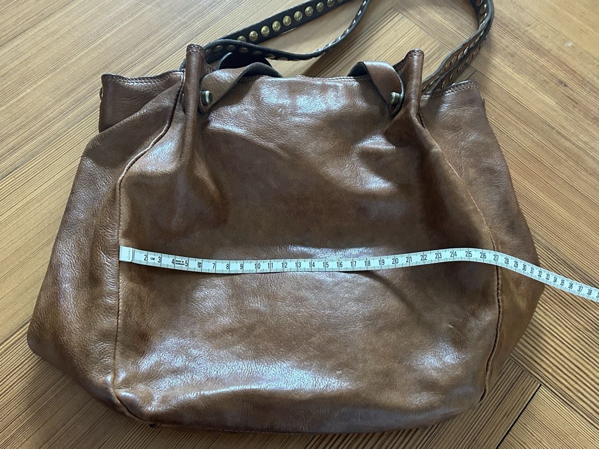Campomaggi Borse da donna: Sac Campomaggi en cuir, couleur camel  – Usato da Neuchâtel venduto da Yaya2020 5