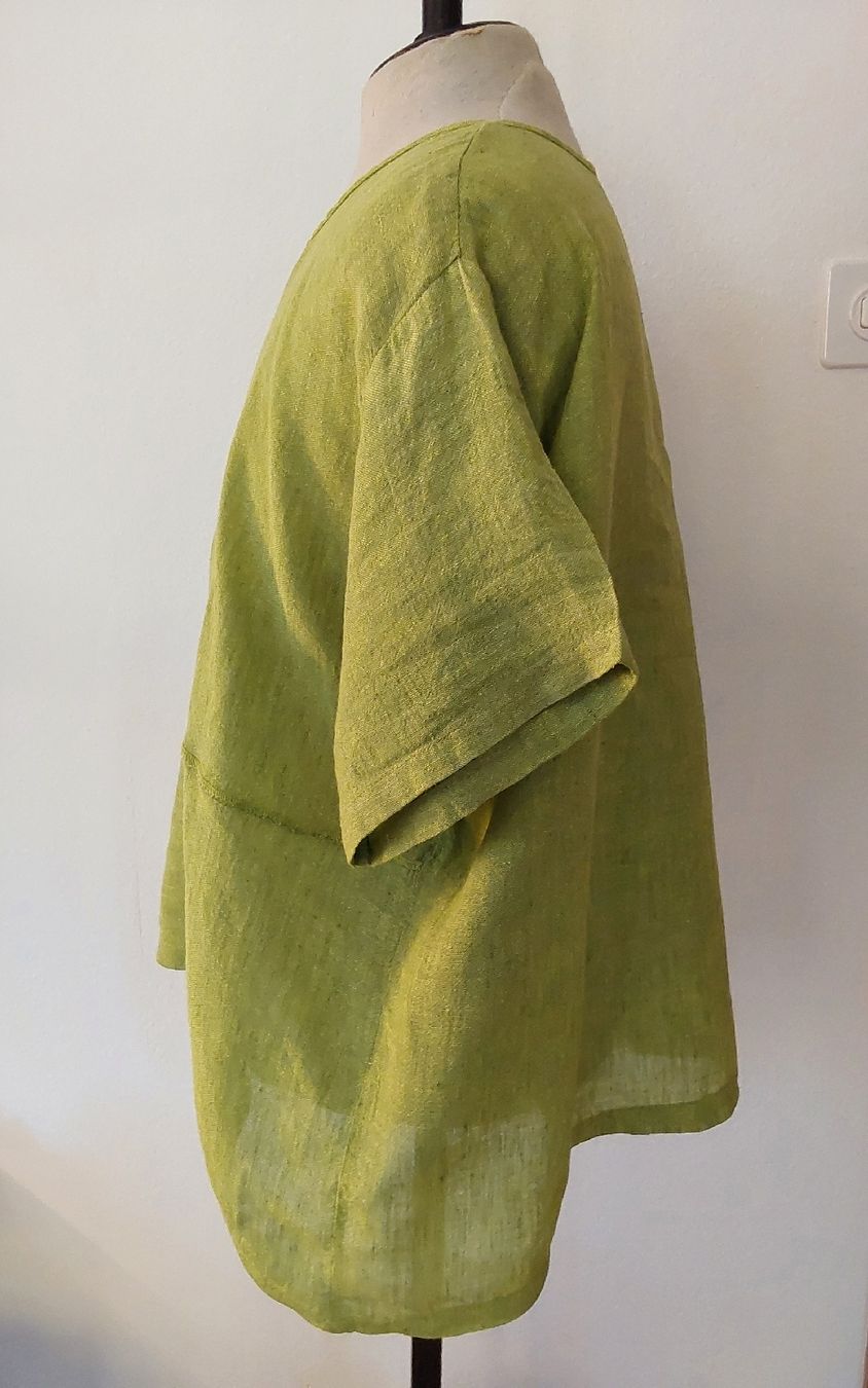 Blusen: Bluse Tunika Hopsack XL Leinen – Neu (gemäss Beschreibung) aus Köniz von scopello12 2
