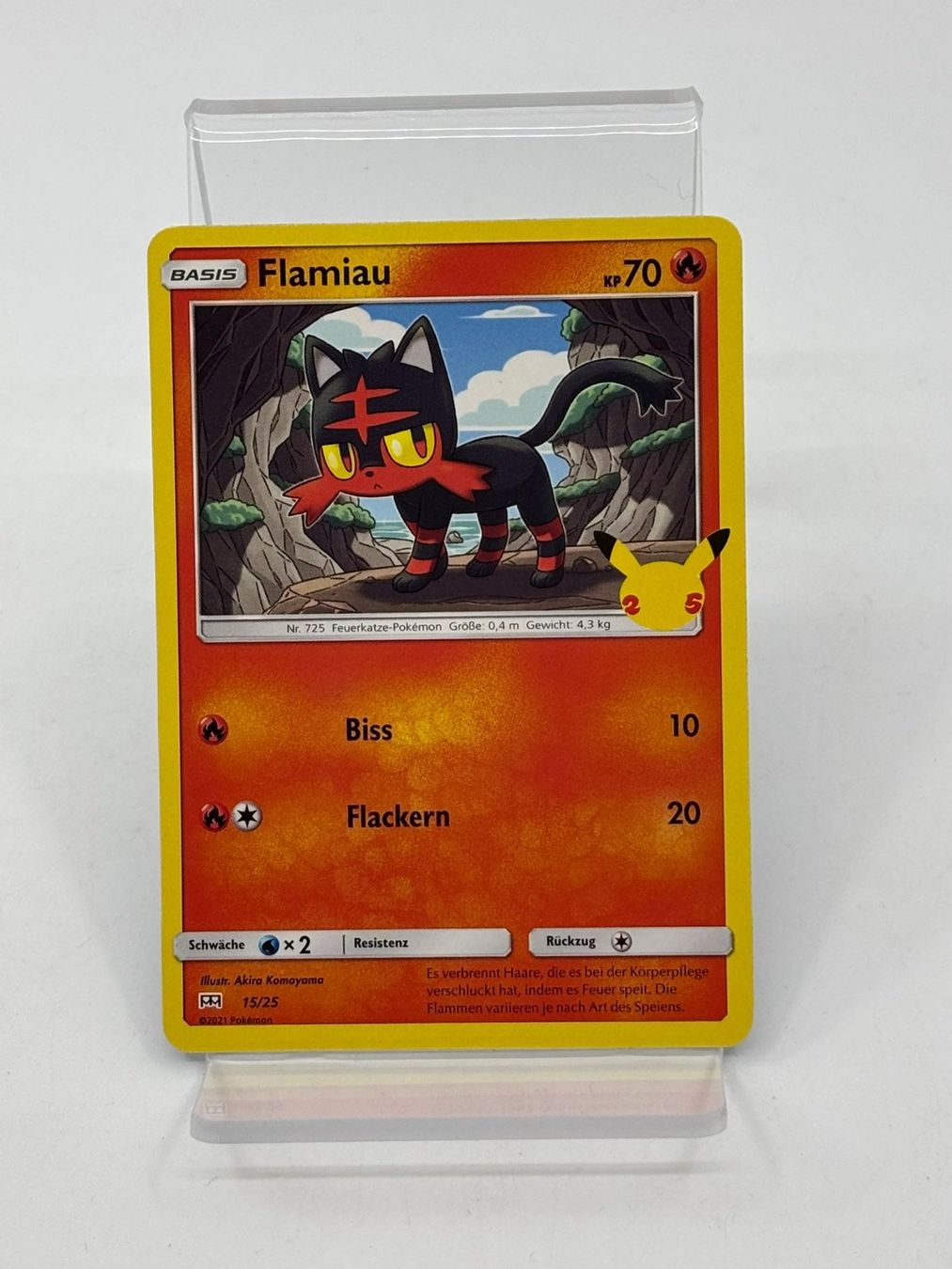 Pokémon Carte collezionabili: Pokemon Flamiau 15/25 – Usato da Herisau venduto da Pokemon2026