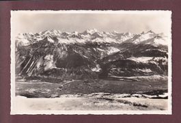 MONT LACHAUX - Vue sur les Alpes valaisannes