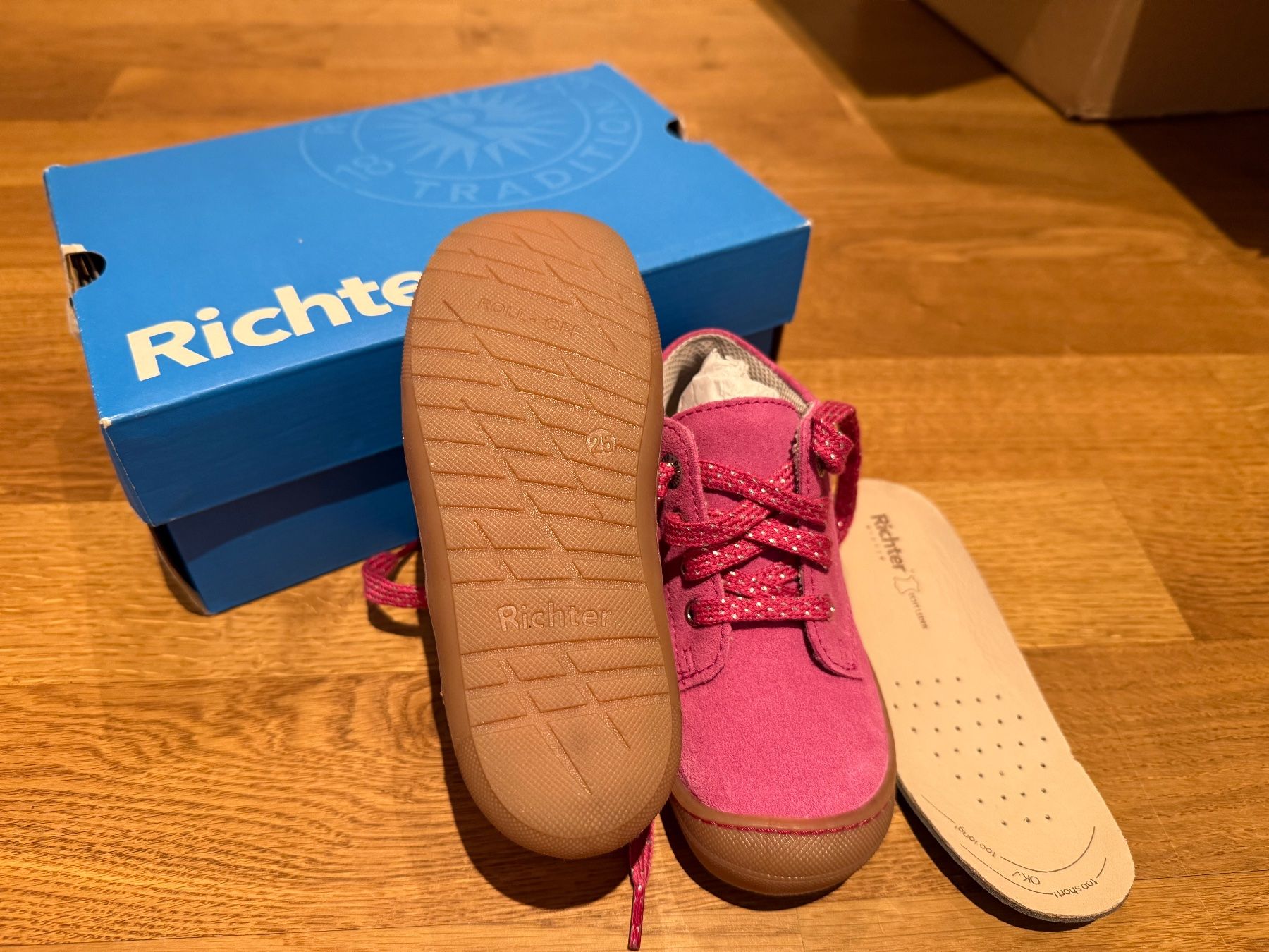 Scarpe per ragazze: Richter Lederschuhe neu 25 – Nuovo e nell'imballaggio originale da Bettwil venduto da Tija007 2