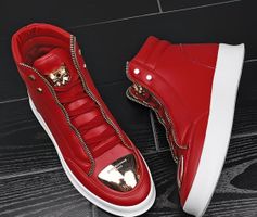 MUST HAVE - stilvolle und edle Stiefeletten, rot, 39