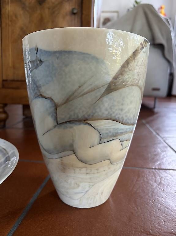 Plateaux: Vassoio e vaso  – Neuf avec emballage d'origine à Cureglia par Alevintage74