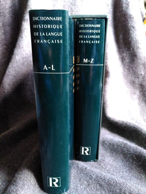 Dictionnaire Historique De La Langue Française En Ligne Dictionnaire historique de la langue française, Le Robert | Kaufen auf