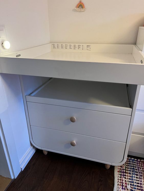 IKEA MYLLRA Changing table with drawers, white Kaufen auf Ricardo