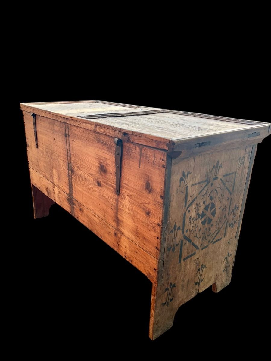 Cassapanche: Oberwalliser Truhe 1681 – Usato da Ottikon venduto da san_w99n 9