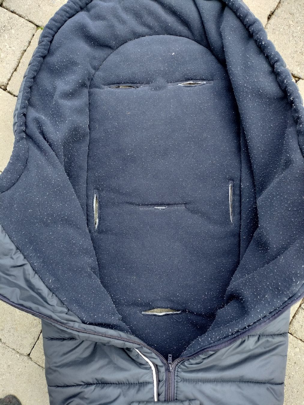 Odenwälder Sacchi a pelo: Winter Fusssack von Babynest – Usato da Biezwil venduto da Haberli01 1