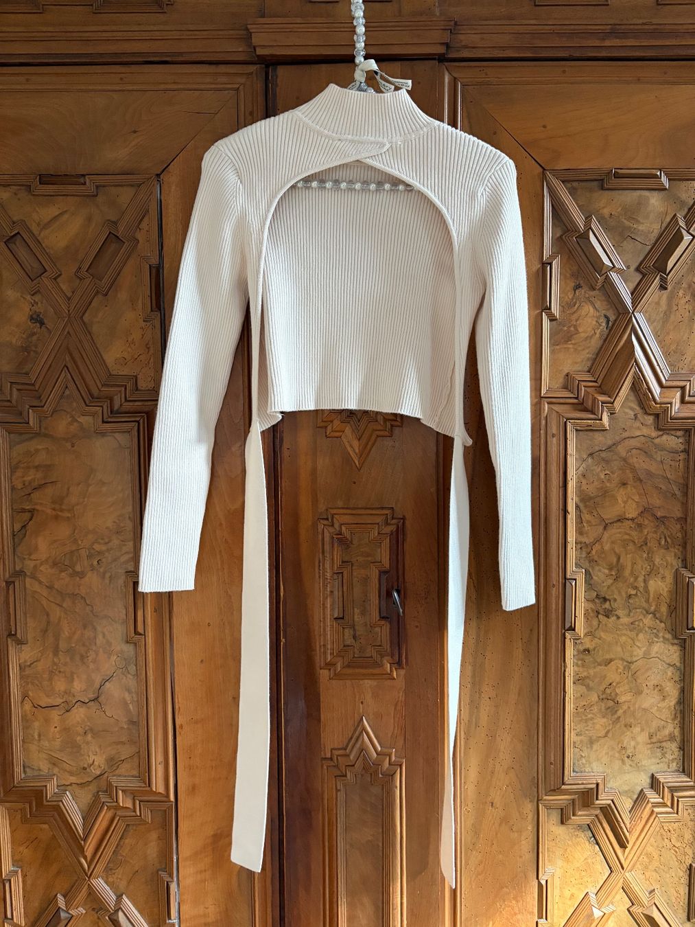 Zara Maglioni & Felpe: Wunderschöner Cropped-Pullover mit offenem Rücken, Größe M – Nuovo (secondo la descrizione) da Interlaken venduto da Bona55 5