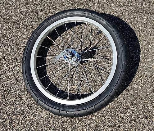 Pneus & Kompletträder: Ruota anteriore Croozer Jogger Set – Gebraucht aus Solduno von Flh81