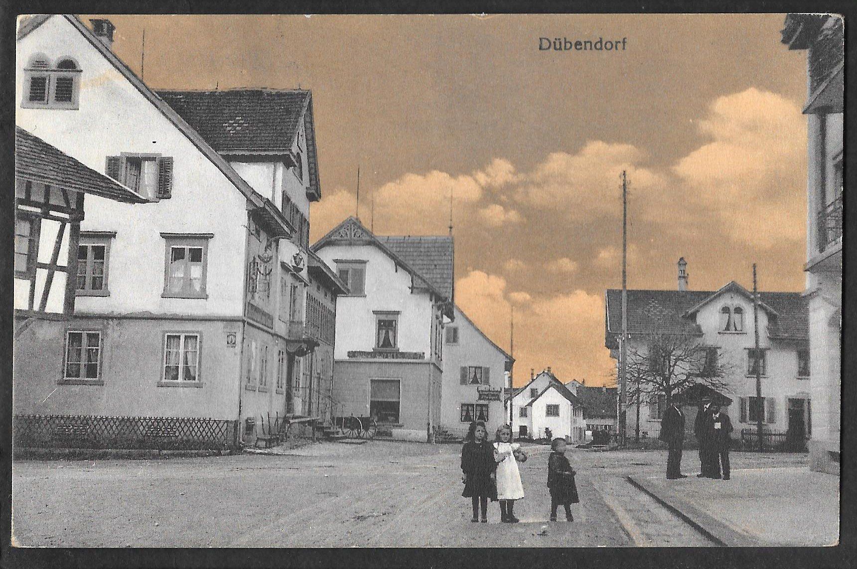 Cartoline postali: Dübendorf Strassenpartie – Usato da Olten venduto da clotaldi