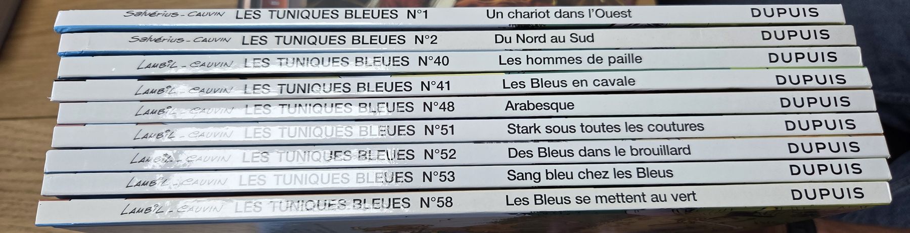 Fumetti: Les Tuniques Bleues lot 9  – Usato da Le Pâquier-Montbarry venduto da Gruyere77 1