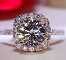 Ring mit Zirkonia Grösse 54