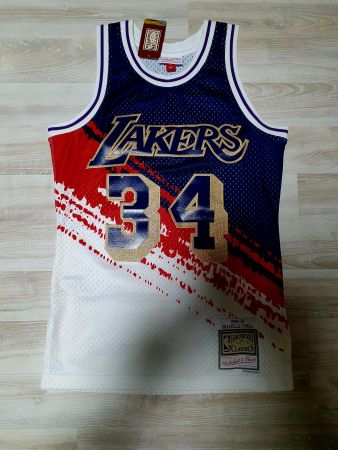 SHAQILLE O'NEAL LAKERS TRIKOT MITCHELL & NESS GRÖSSE S NEU