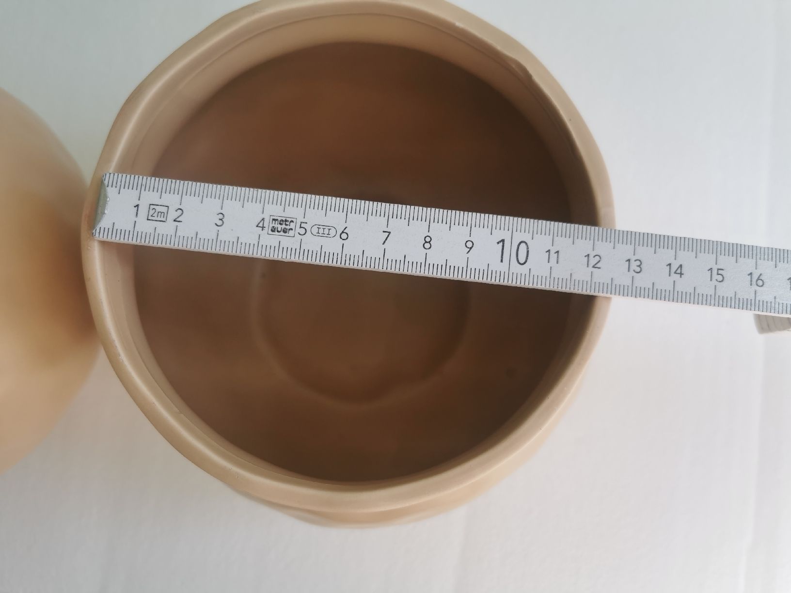 Vasi per fiori: 2er Set Blumentöpfe, beige  – Usato da Glattbrugg venduto da riseca 3