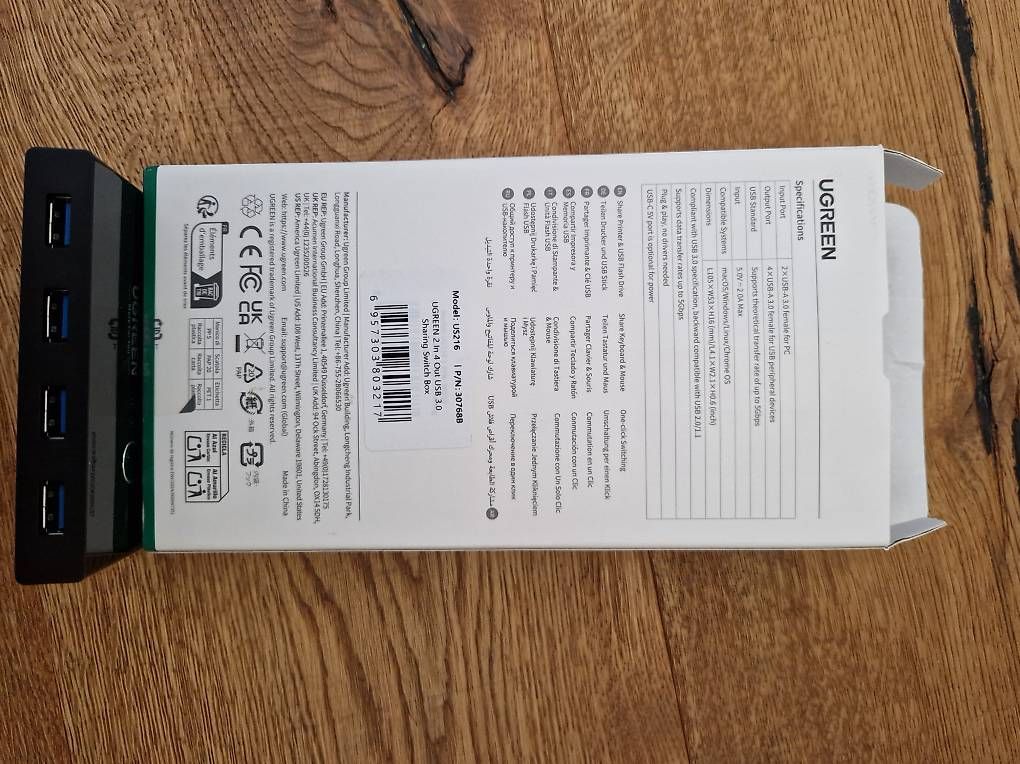 Ugreen Hub & Switch: Ugreen 30768B Switch Box – Usato da Berlingen venduto da Walterastrid 1