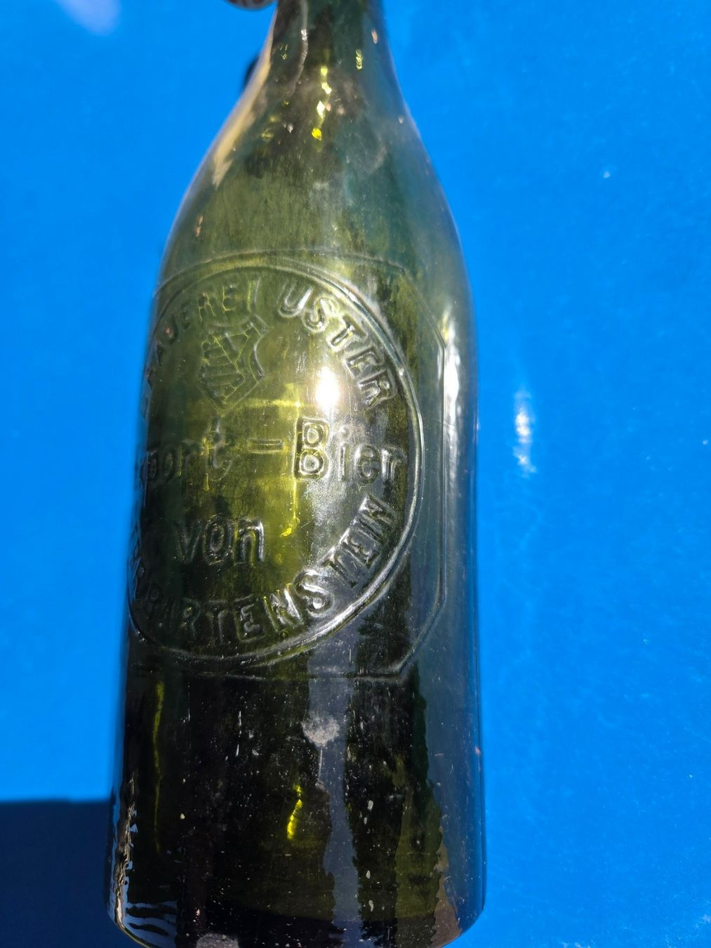Verres, cruches & bouteilles: Bier Brauerei Bartenstein Uster, Export Bier, Bierflasche – D'occasion à Wittenbach par Bierbis 3