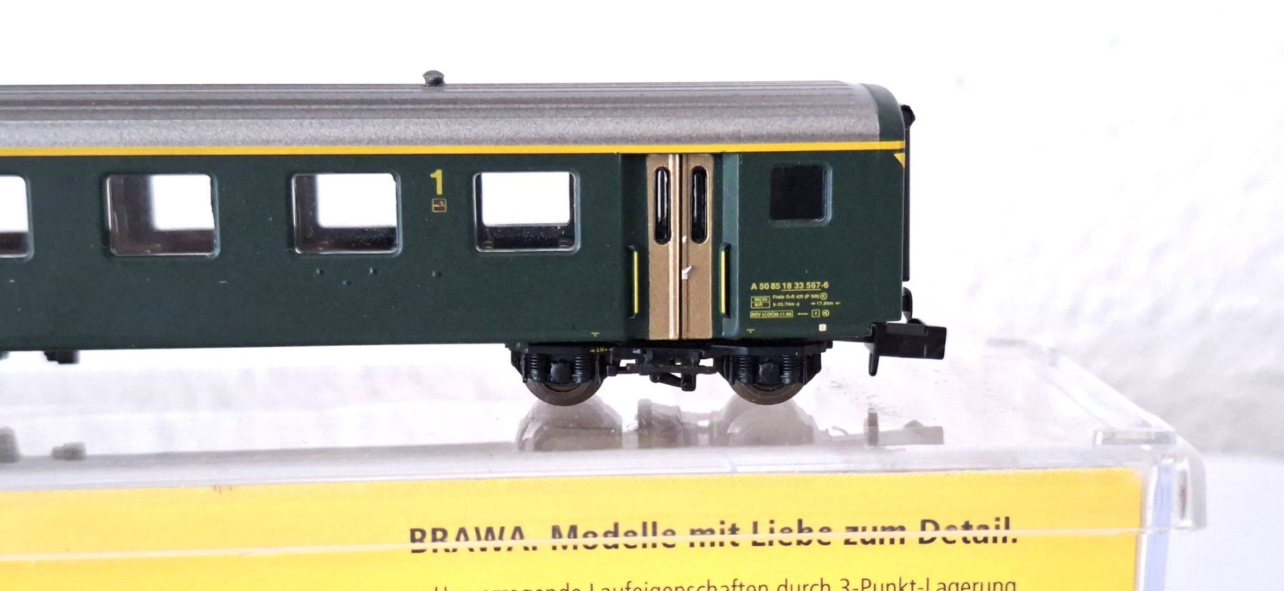 Brawa Modelleisenbahnen: Brawa SBB EW II A 65222 – Gebraucht aus Biberist von Ntrains 1