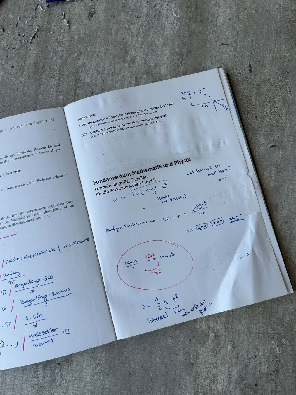 Livres: Fundamentum Mathematik und Physik – D'occasion à Wabern par belka72 2