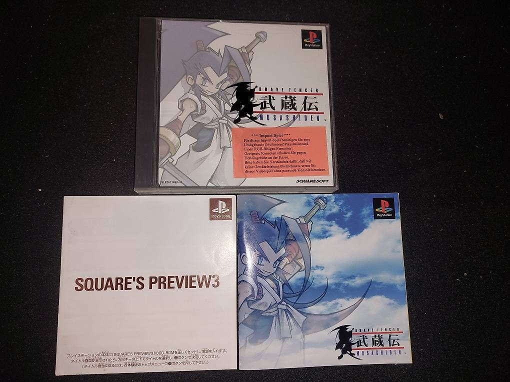 Giochi: Musashiden PS1 Japan Import – Usato da Bäch SZ venduto da Retroandy