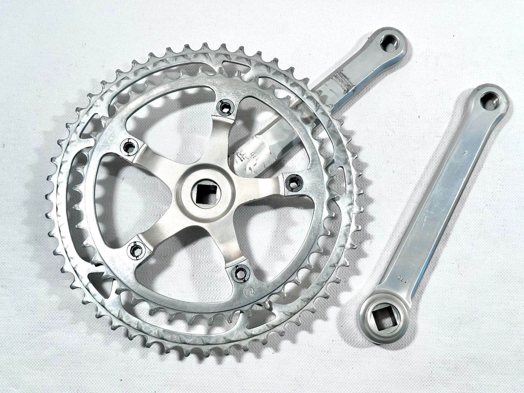 Ersatzteile: ZEUS Crankset Kurbel 170mm 52/42 – Gebraucht aus Luzern von bikeandbeltcom 2